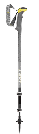 LEKI Stöcke SherpaXTG Trekking 110-146cm grau-weiß-gelb Wanderstöcke Outdoor j21