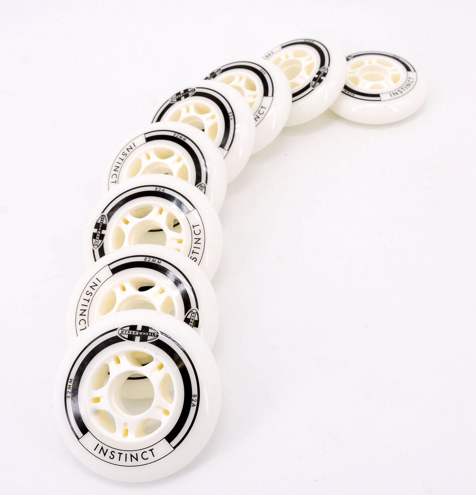 Inline-Skater Rollen 78mm/82a – 8er Set Mit ABEC7 Lagern & Spacern, Für Rollerblade