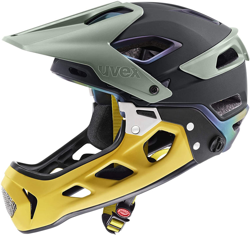 uvex JAKKYL HDE Mountainbikehelm forest mustard Unisex