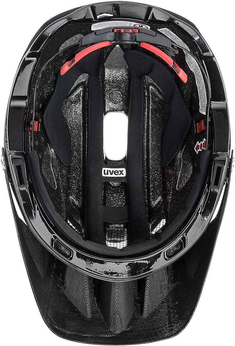 uvex QUATRO INTEGRALE Fahrradhelm black mat shiny Unisex