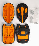 Lange und Rossignol Standard Grip Walk Soles Heel / Toe Kit Wechselsohle Skischuhe Ersatzsohle Sohlen Standard Alpine Set Zubehör j23