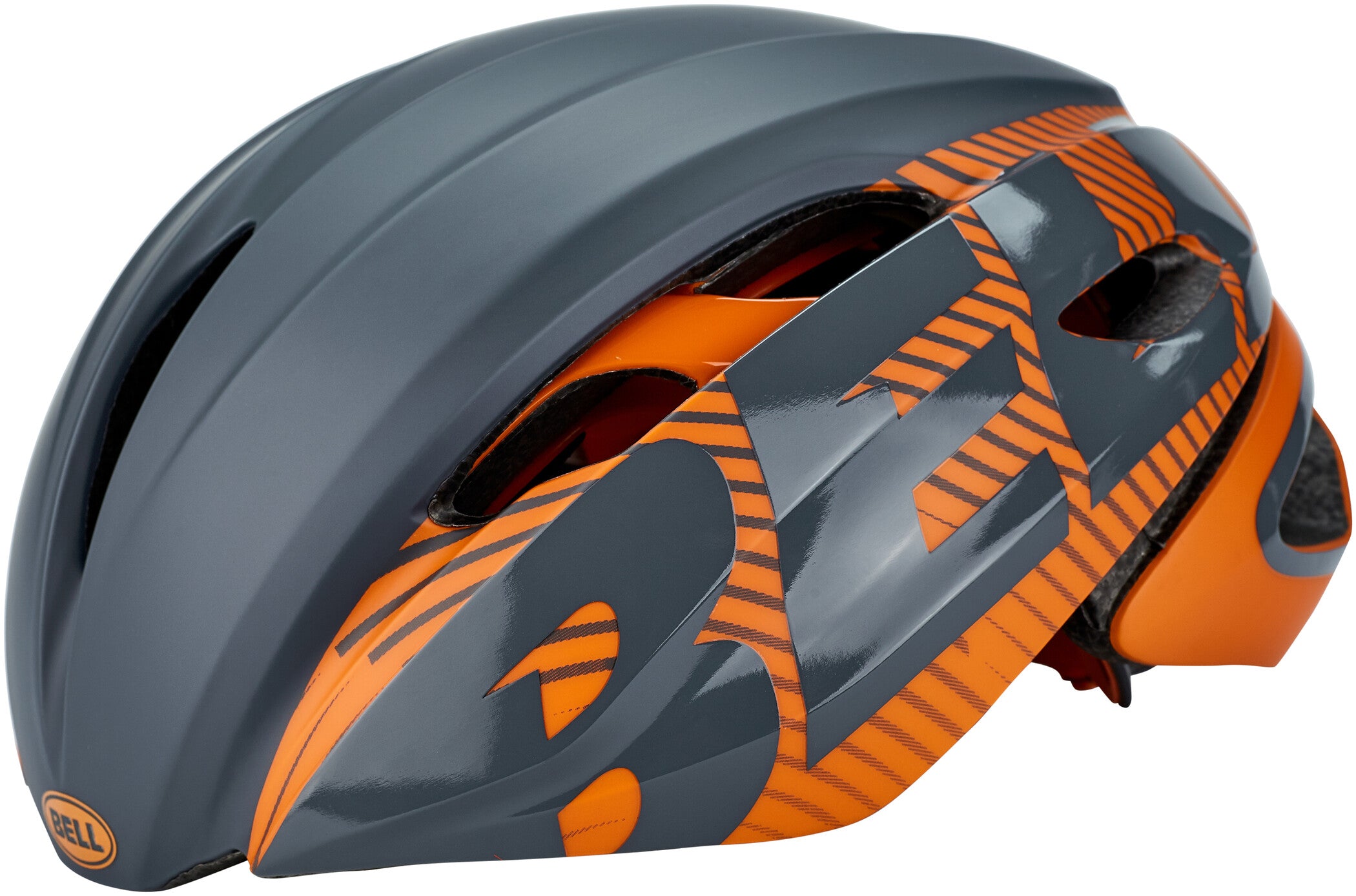 Bell Z20 Aero Mips Fahrradhelm mt/gls slate/orange Gr. S
