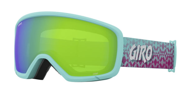 Giro STOMP Skibrille glaze blue cover up OTG Jugend