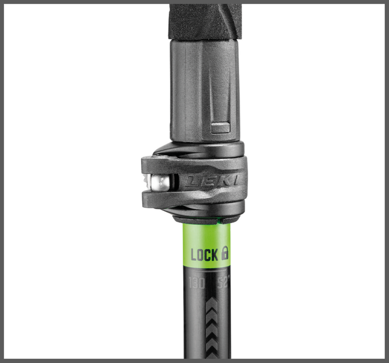 Leki BLACK SERIES MVC Wanderstöcke carbon-schwarz