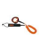 Jobe SUP LEASH COIL 10FT orange