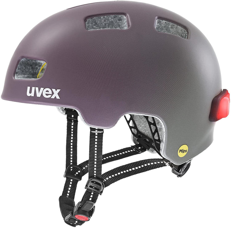 uvex CITY 4 MIPS Fahrradhelm plum mat Unisex