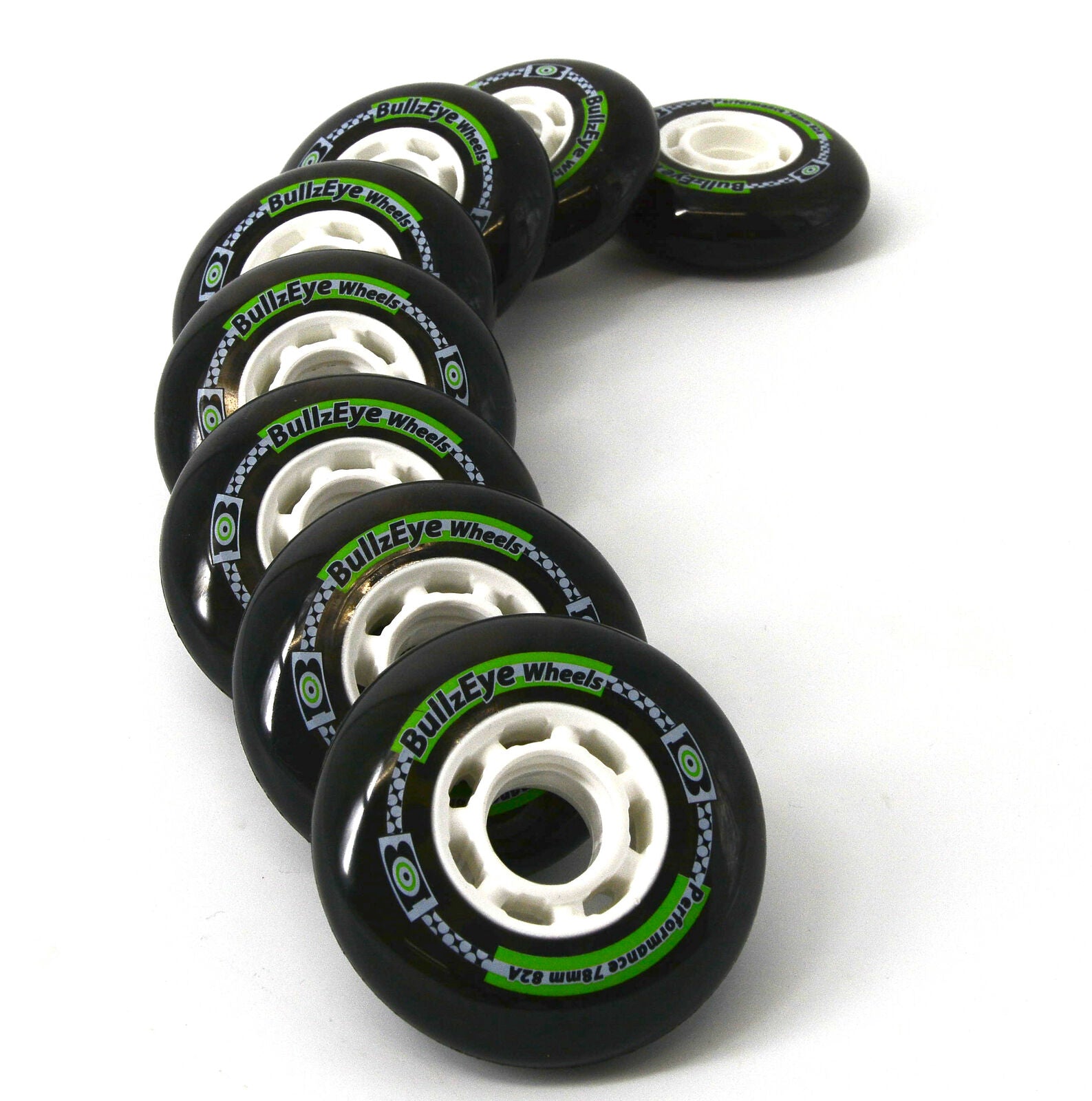 BullzEye Performance 78mm 82A Rollen Set
