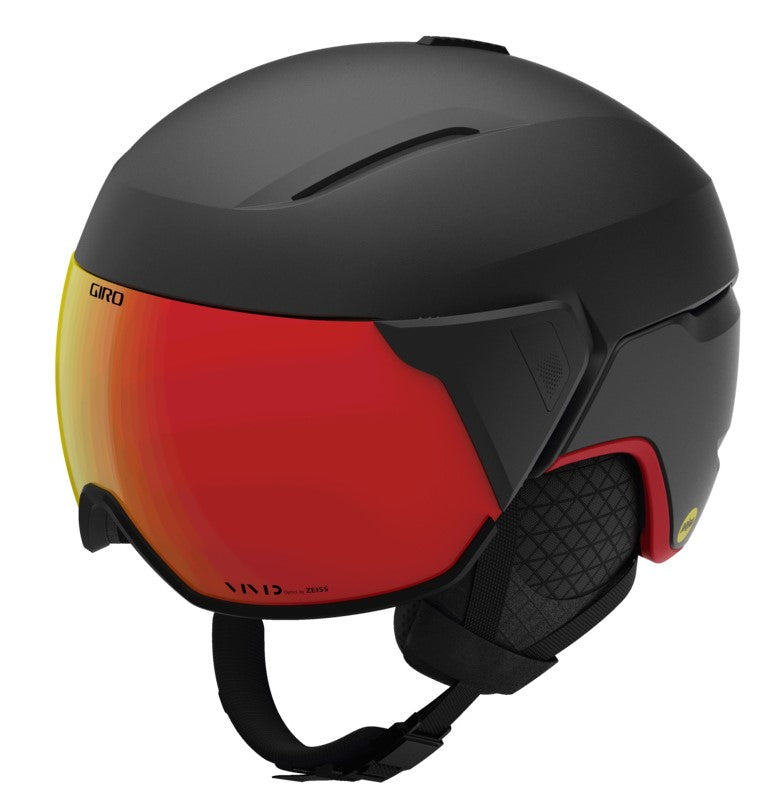 Giro ORBIT SPHERICAL MIPS Ski-Snowboardhelm mat graphite red und VIVID red Visier + Tragetasche Gr. M (55,5-59 cm) Unisex