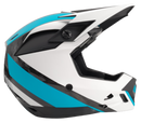 Bell BS FULL-10 SPHERICAL MIPS Full Face Fahrradhelm matte white blue shiny carbon Gr. M (55-57 cm) Unisex