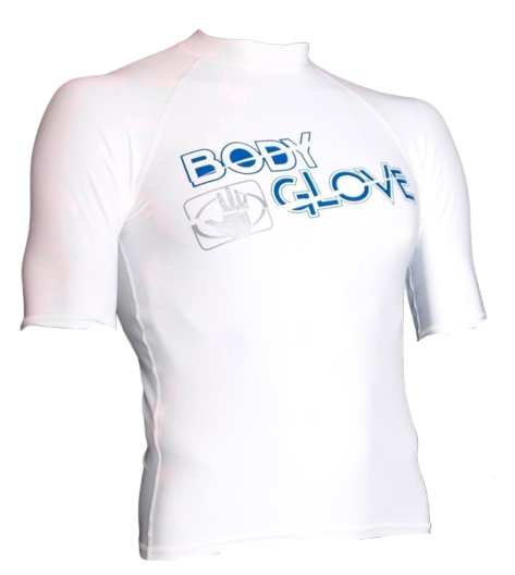 Body Glove S/S RASH GUARD White Men