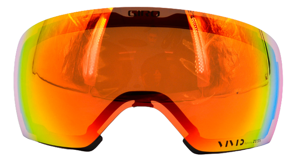 Giro S Goggle Ersatzscheibe für Skibrille Article und Lusi Vivid Ember