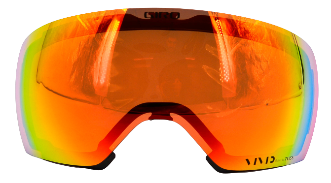 Giro S Goggle Ersatzscheibe für Skibrille Article und Lusi Vivid Ember