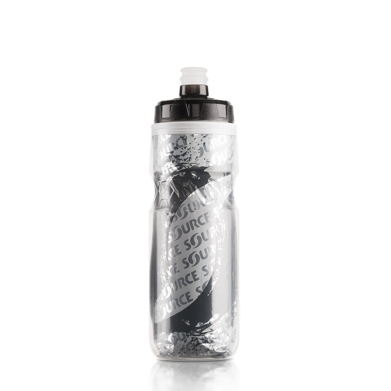 Source INSULATED Isolierte Trinkflasche 600 ml logo grey Unisex