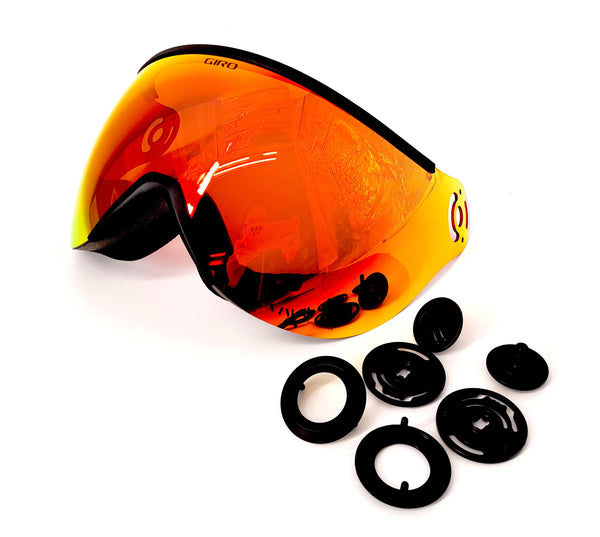 Giro S VIVID SHIELD Ersatzvisier für Vue und Essence ember