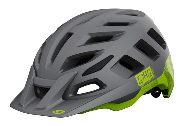 Giro RADIX MIPS Fahrradhelm matte metallic black ano lime Herren