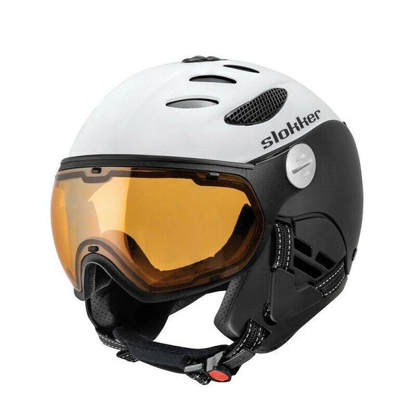 Slokker BALO Ski-Snowboardhelm white black Herren