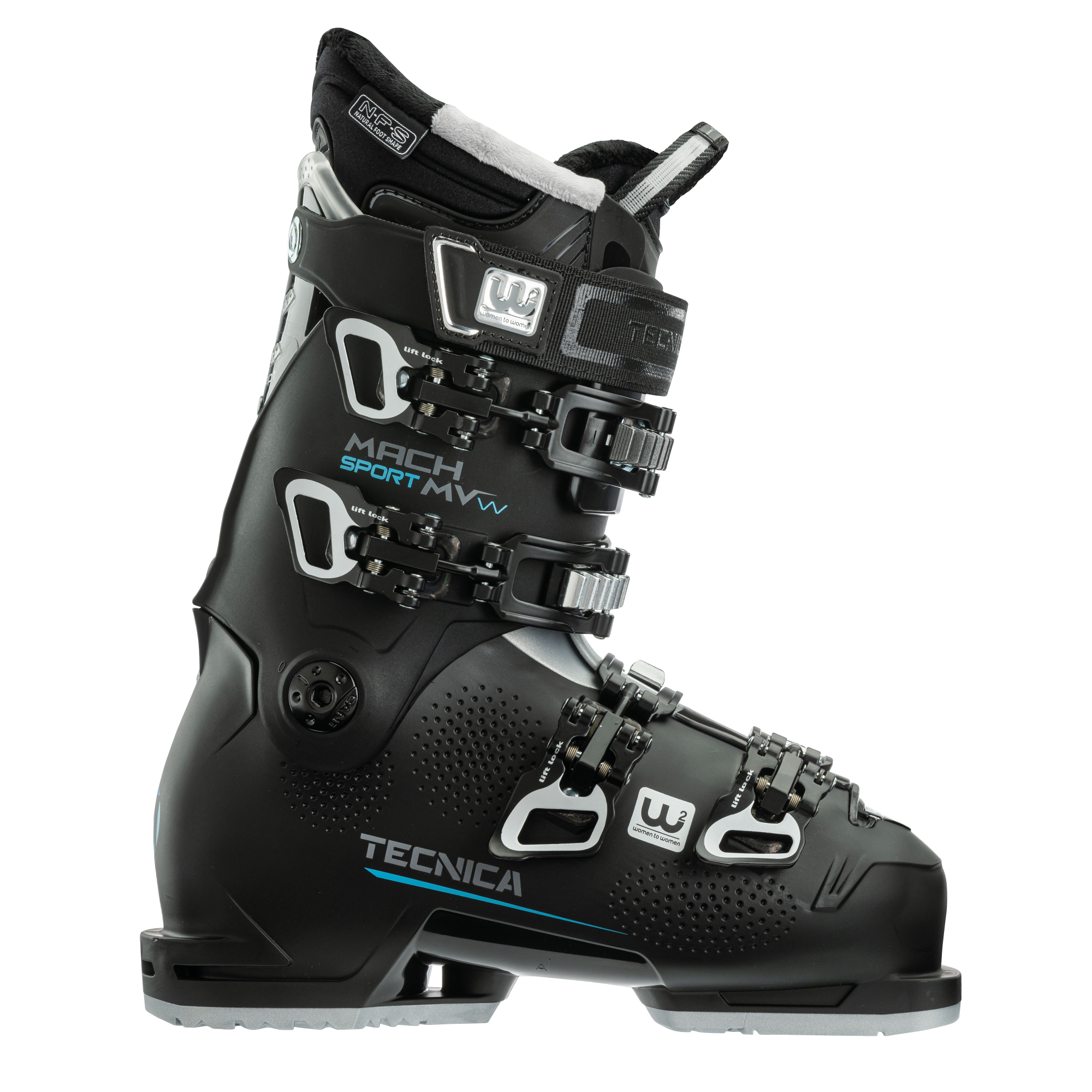 Tecnica MACH SPORT MV 85 W Skischuh black Damen