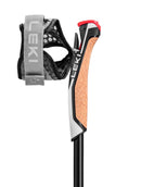 Leki INSTRUCTOR LITE Nordic Walking Stöcke dark anthracite-silver grey-bright red (100-125 cm) Unisex