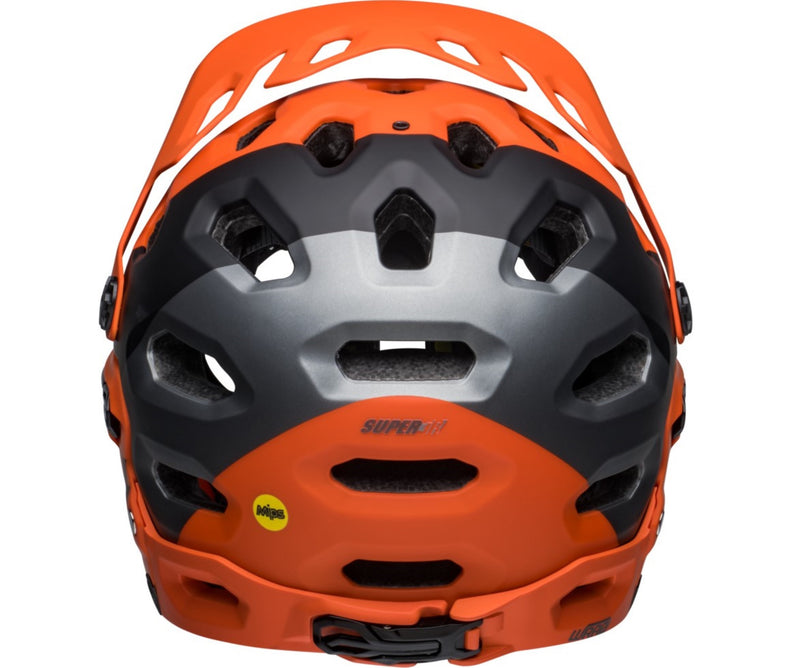 Bell SUPER 3R Fahrradhelm matte orange black Unisex
