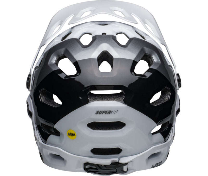 Bell SUPER 3R Fahrradhelm matte white black Unisex