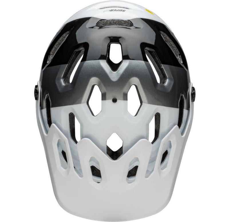 Bell SUPER 3R Fahrradhelm matte white black Unisex