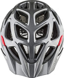 Alpina MYTHOS 3.0 Fahrradhelm dark silver black red gloss Unisex