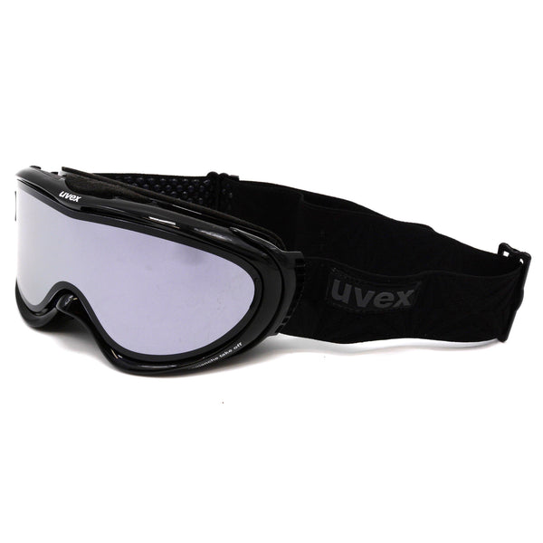 uvex COMANCHE TOP Skibrille Schwarz Unisex + Wechselscheibe Silber