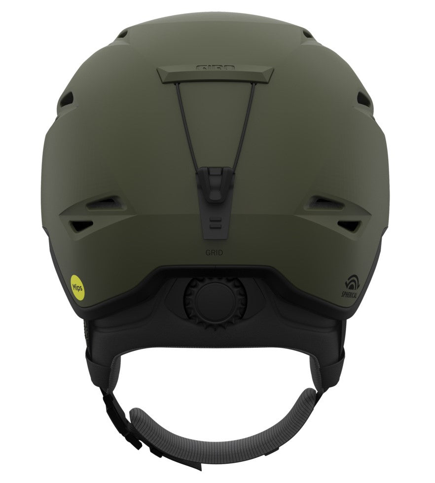 Giro GRID SPHERICAL MIPS Skihelm matte trail green Unisex