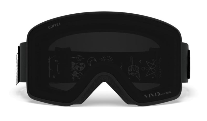 Giro METHOD Skibrille black white hex + Ersatzscheibe Unisex
