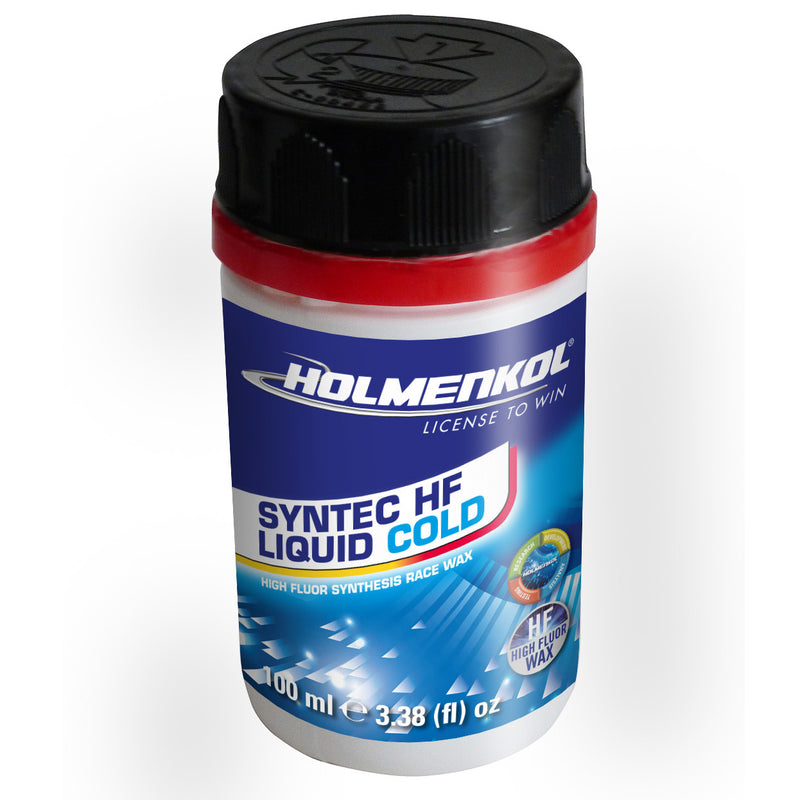 Holmenkol Syntec Speed Liquid 100ml WET, MID, COLD Flüssigwachs HF Speedfinish