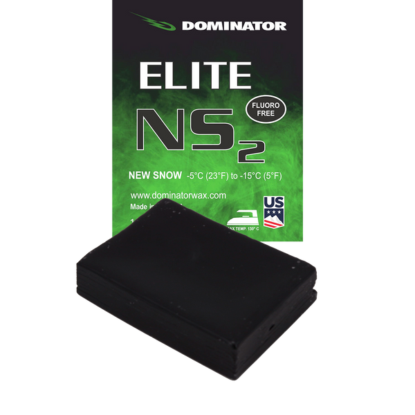 Dominator Wax Elite NS2 Fluorfreies Glide Wax für New Snow -5°C bis -12°C 100g