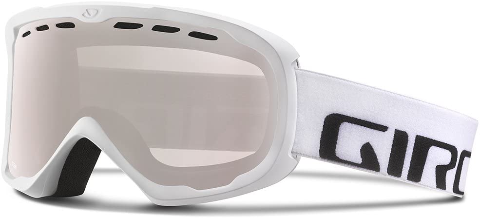 Giro SCORE Skibrille white wordmark und rose silver Scheibe Unisex