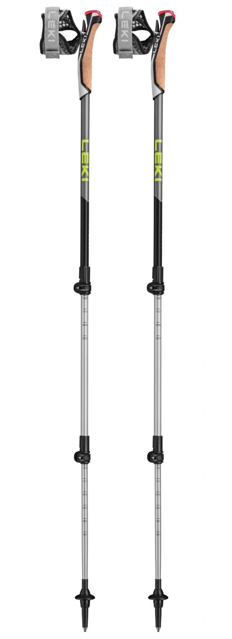 Leki TRAVELLER ALUMINIUM Nordic Walking Stöcke neon yellow (90-130 cm) Unisex