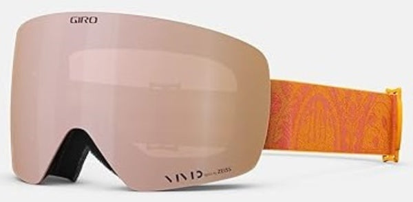 Giro CONTOUR RS Skibrille Tigerlilly Monarch Orange Filmore Sun + Ersatzscheibe Damen OTG