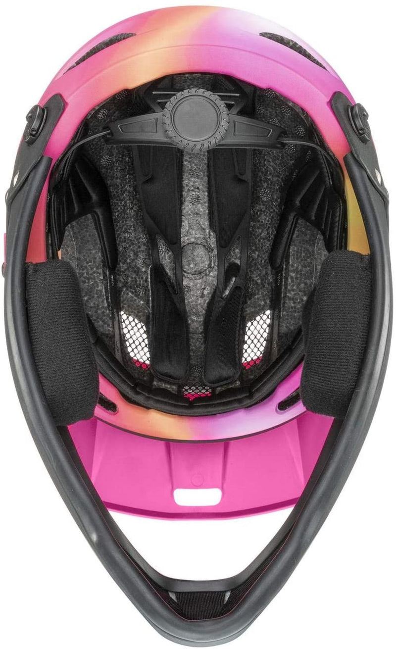 uvex JAKKYL HDE Mountainbikehelm future black mat pink Unisex