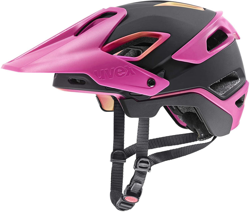 uvex JAKKYL HDE Mountainbikehelm future black mat pink Unisex