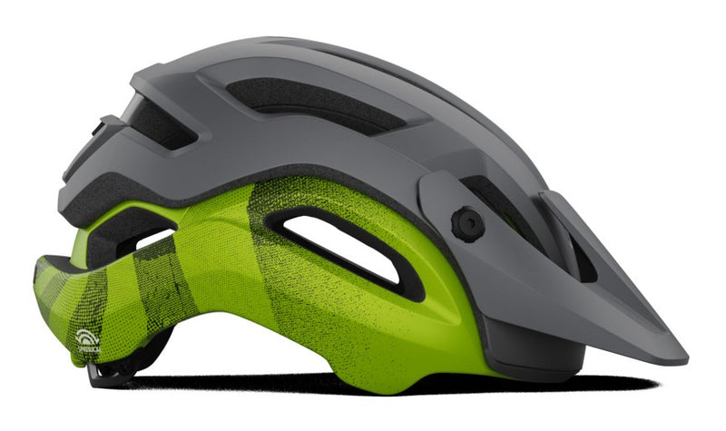 Giro MANIFEST SPHERICAL MIPS Fahrradhelm matte met black ano lime Herren