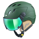 CP CORAO + Ski-Snowboardhelm green beige Unisex