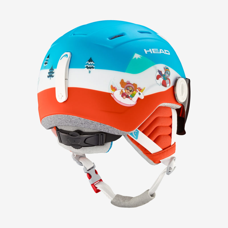 Head MOJO VISOR PAW PATROL Kinder Ski Snowboardhelm mit Visier blue