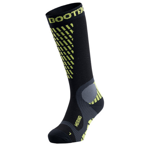 BootDoc POWER FIT SOCKS PERFORMANCE PFI 90 Wintersocken black yellow Unisex