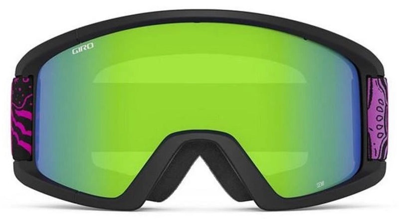 Giro SEMI Skibrille Black Split Fountain Mountain + Ersatzscheibe Unisex OTG