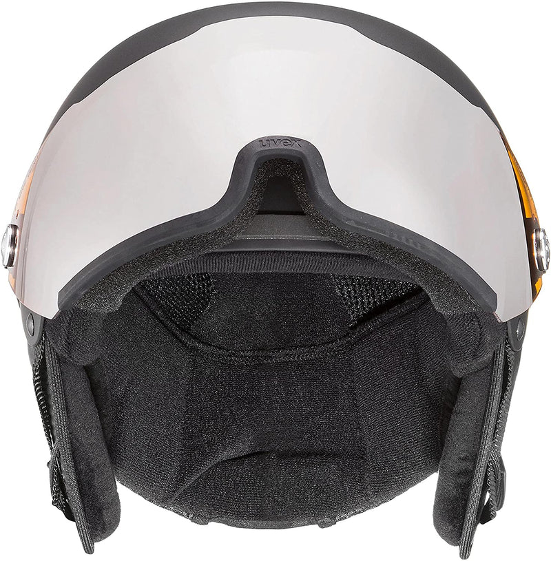 uvex HLMT 500 Visor litemirror silver S2 Skihelme black mat Gr. (59-62) Unisex