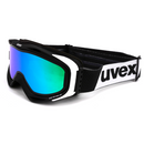 uvex G.GL 300 TOP Skibrille Black/White Unisex + Wechselscheibe Grün
