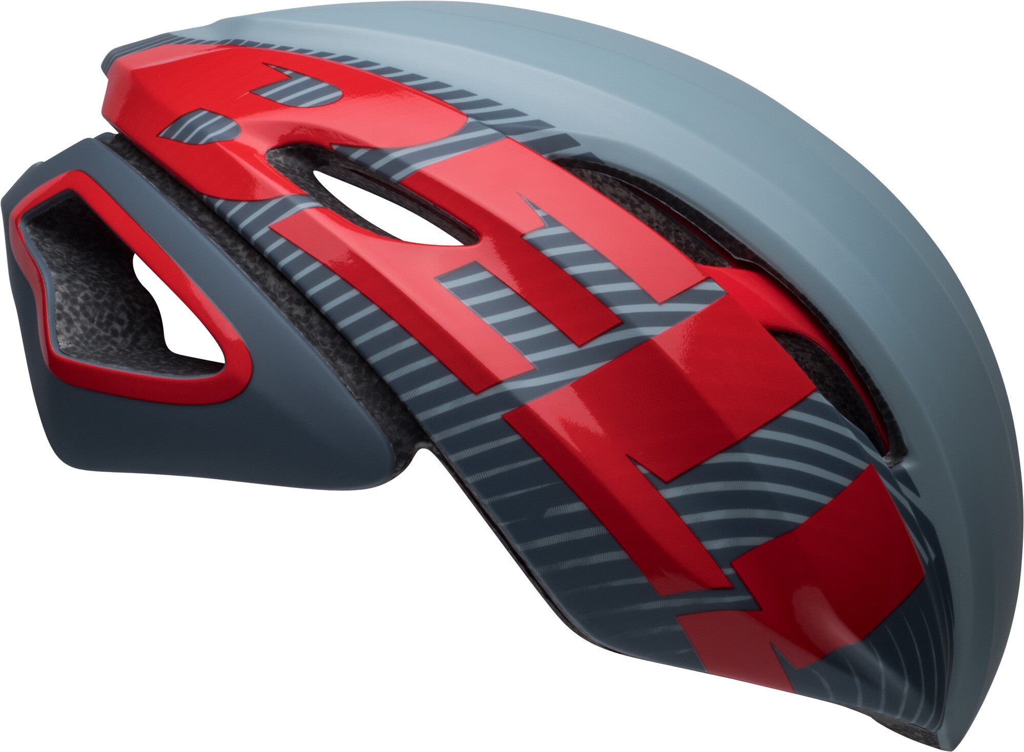 Bell Z20 Aero Mips Fahrradhelm mt/gls gray/crimson Gr. S