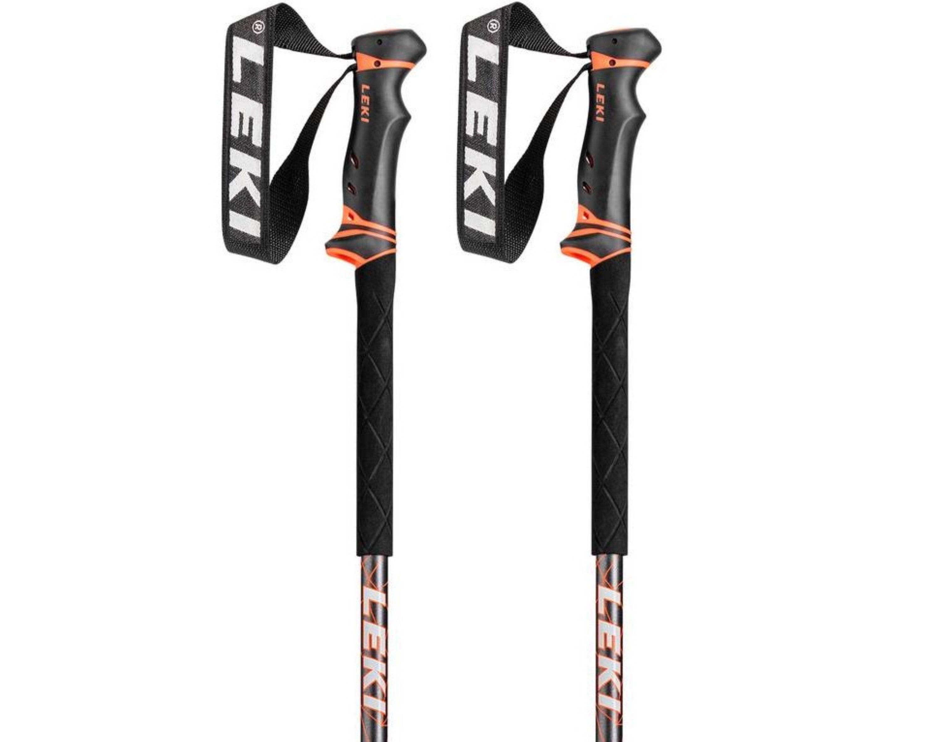 Leki HELICON LITE Touringstöcke dunkelanthrazit-orange-weiß 110-145 cm