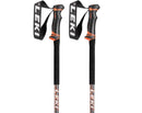 Leki HELICON LITE Touringstöcke dunkelanthrazit-orange-weiß 110-145 cm