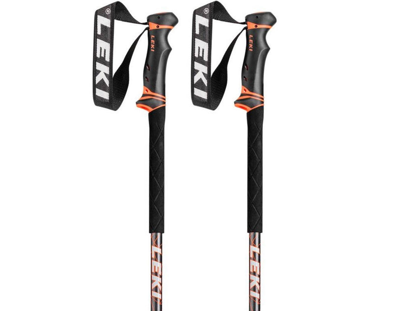 Leki HELICON LITE Touringstöcke dunkelanthrazit-orange-weiß 110-145 cm