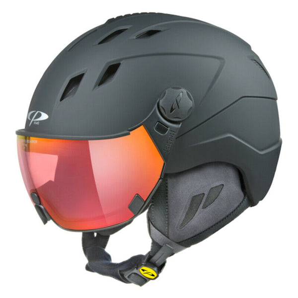 CP CORAO + Ski-Snowboardhelm black soft touch Unisex