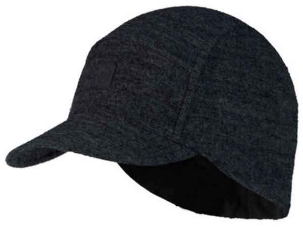 Buff PACK CAP MERINO FLEECE für Erwachsene solid black Gr. One Size