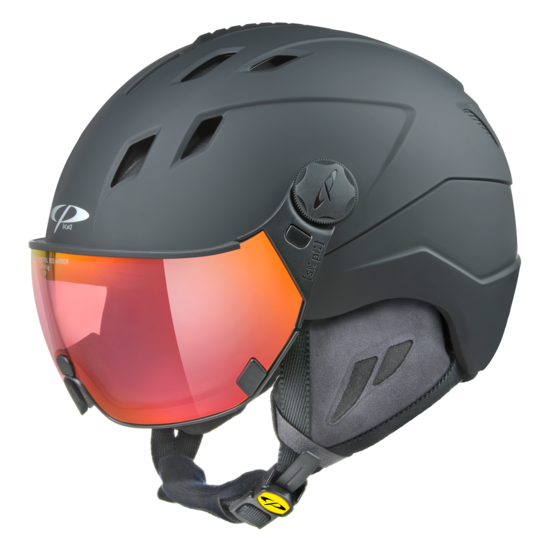 CP CORAO Ski-Snowboardhelm black soft touch Unisex